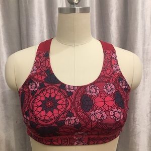 Lululemon All Sport Bra Multi Guava Lava Boom 10
